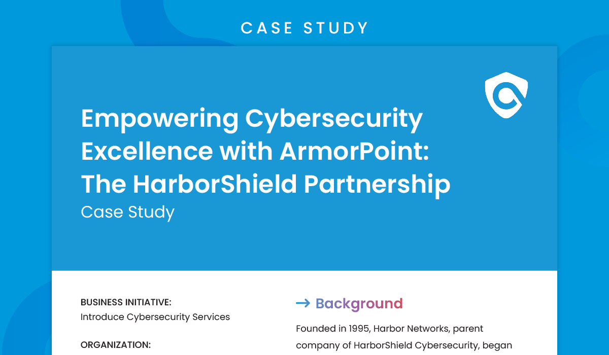 HarborShield case study cover