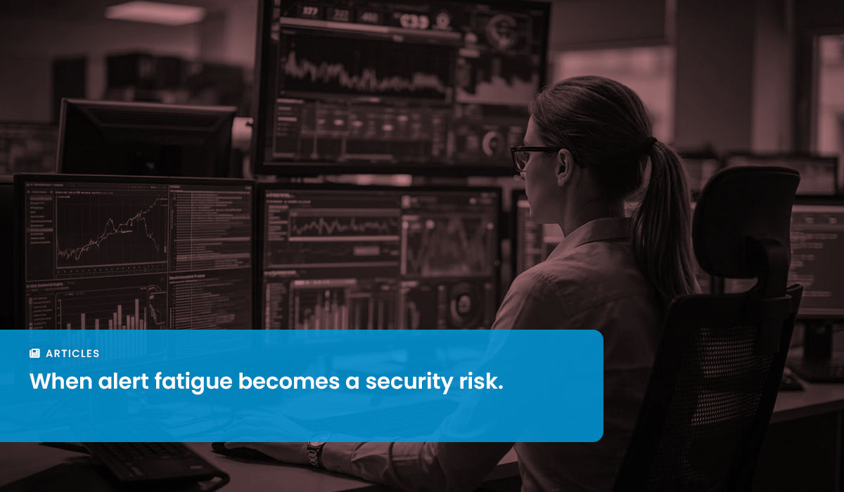 Three signs your SOC is drowning in alerts